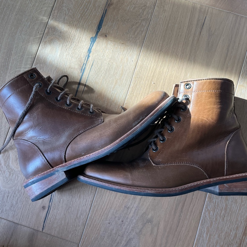 Nisolo Amalia All Weather Boots Size 9